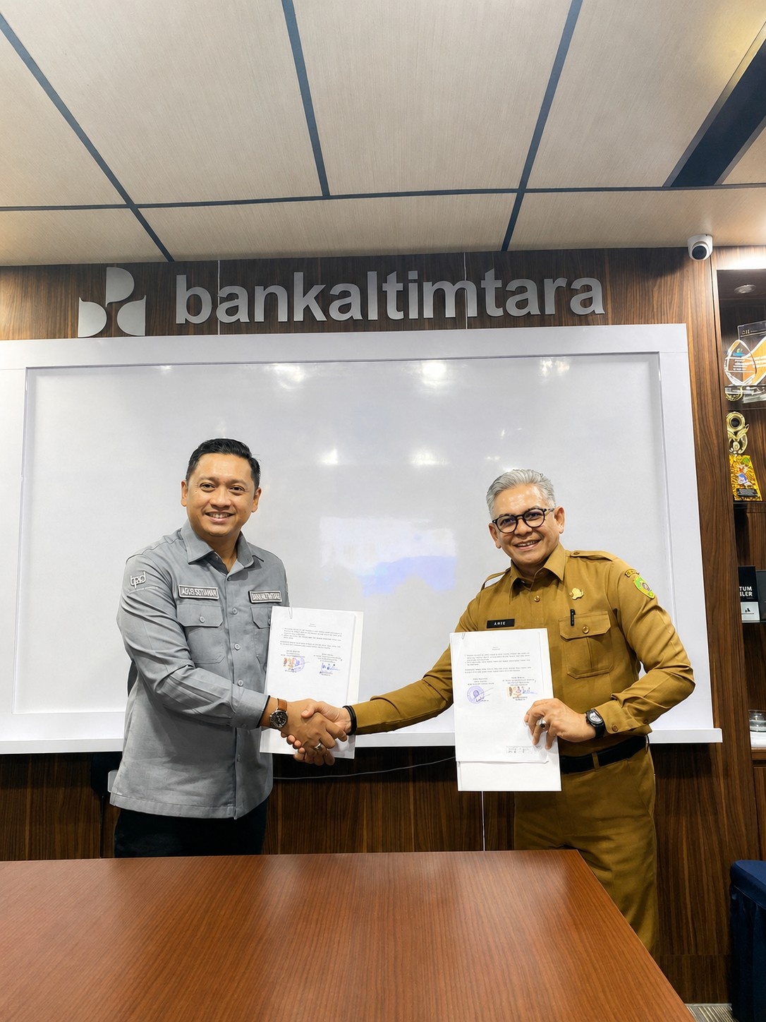 Perjanjian Kerja Sama antara Dinas Sosial Kabupaten Penajam Paser Utara dengan Bank BPD Kaltimtara