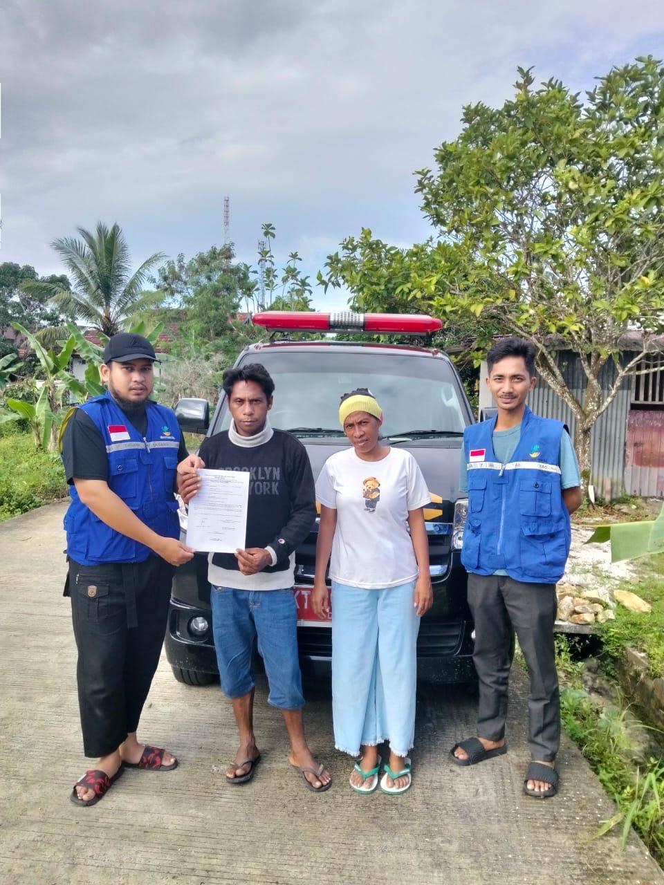 Dinas Sosial Melakukan Penanganan Laporan Orang Terlantar
