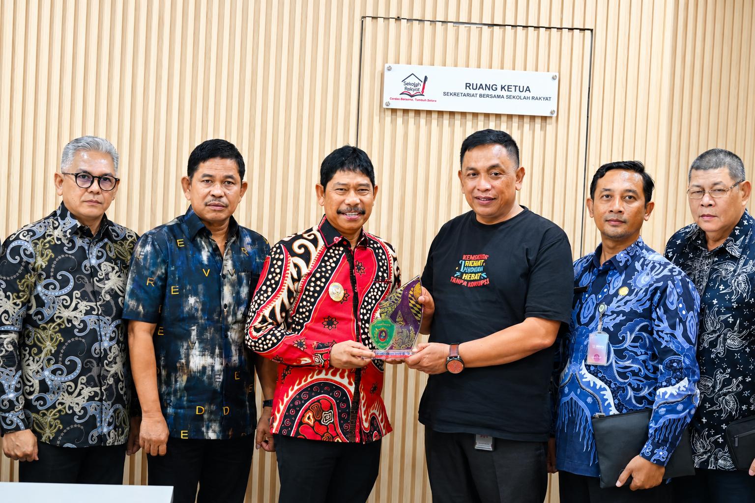 Audiensi Progres Pembangunan Sekolah Rakyat, Kadinsos PPU Dampingi Wakil Bupati dan Ketua DPRD ke Kemensos RI