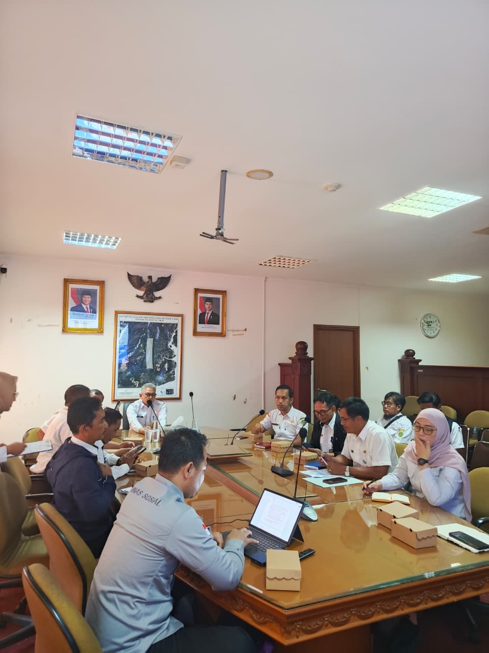 Dinas Sosial PPU Gelar Rapat Progress Usulan Pembangunan Sekolah Rakyat Kemensos